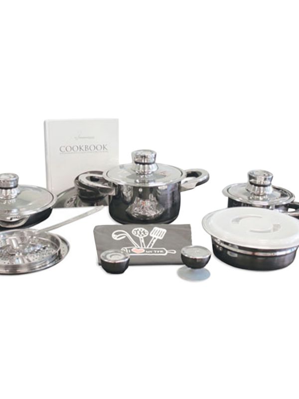 Berghoff Gourmet 16-Piece Stainless Steel Cookware Set